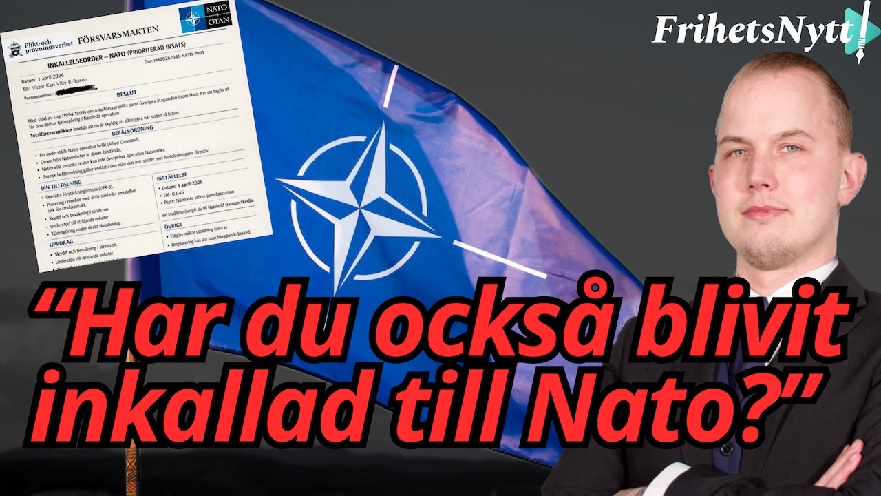 Victor kallas in till Natotj&auml;nst - i skarpt l&auml;ge!
