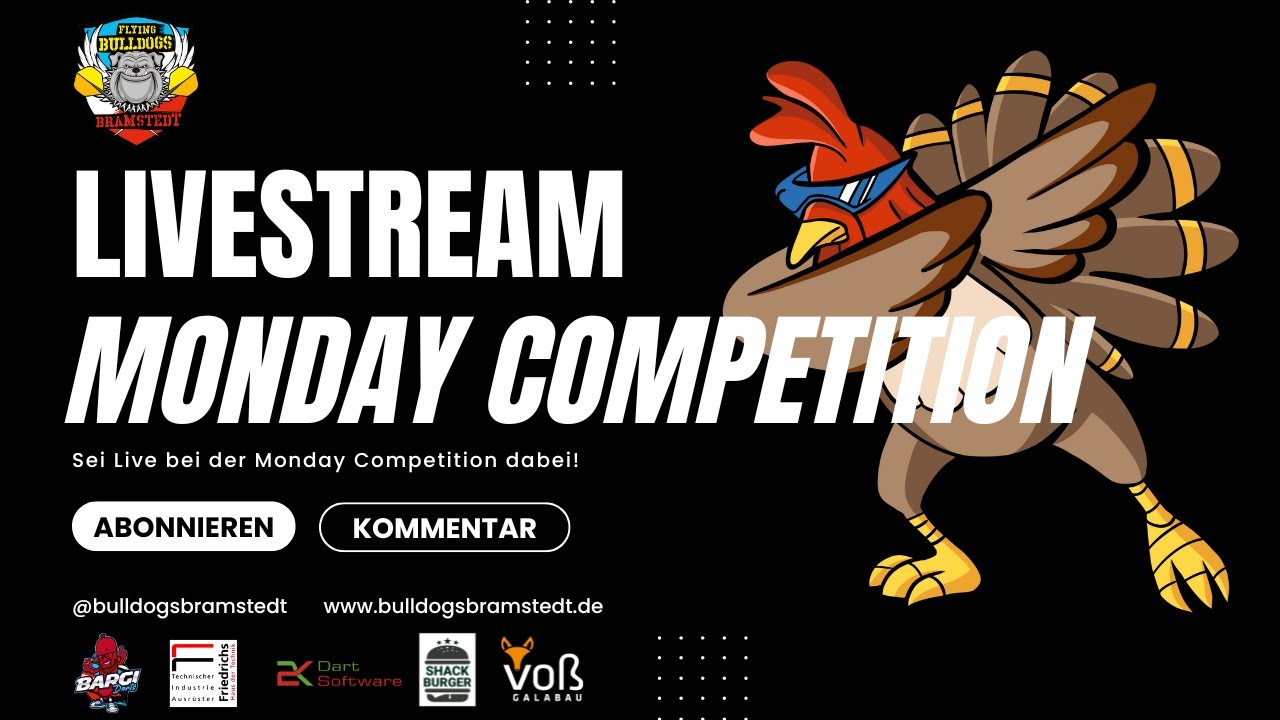 🎯 🎥 Monday Competition #49 - Flying Bulldogs Bramstedt
