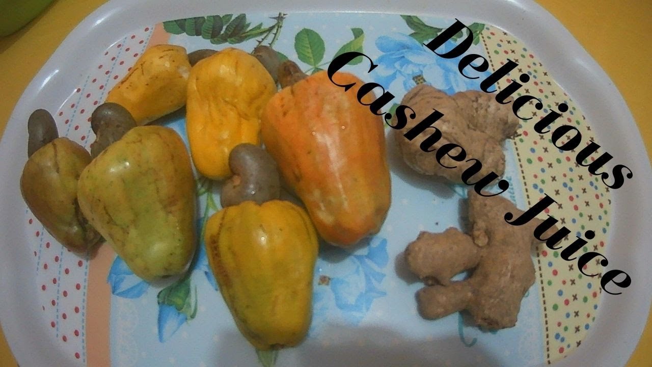 How to make a delicious cashew juice