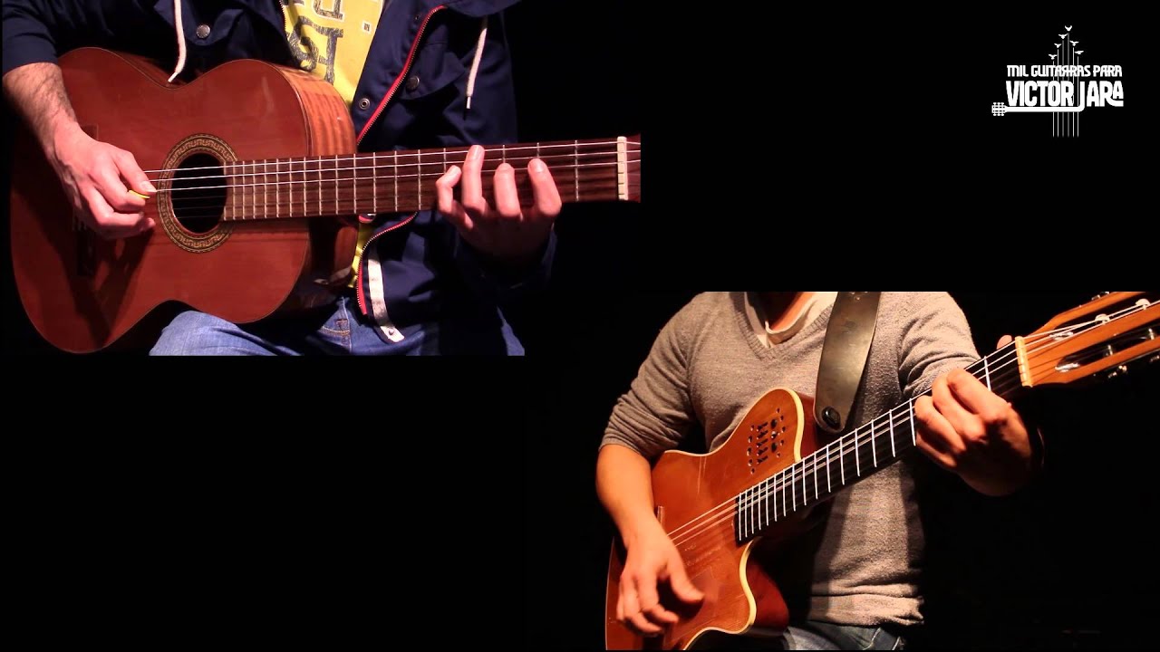 VIENTOS DEL PUEBLO | Tutorial - Mil Guitarras para Victor Jara