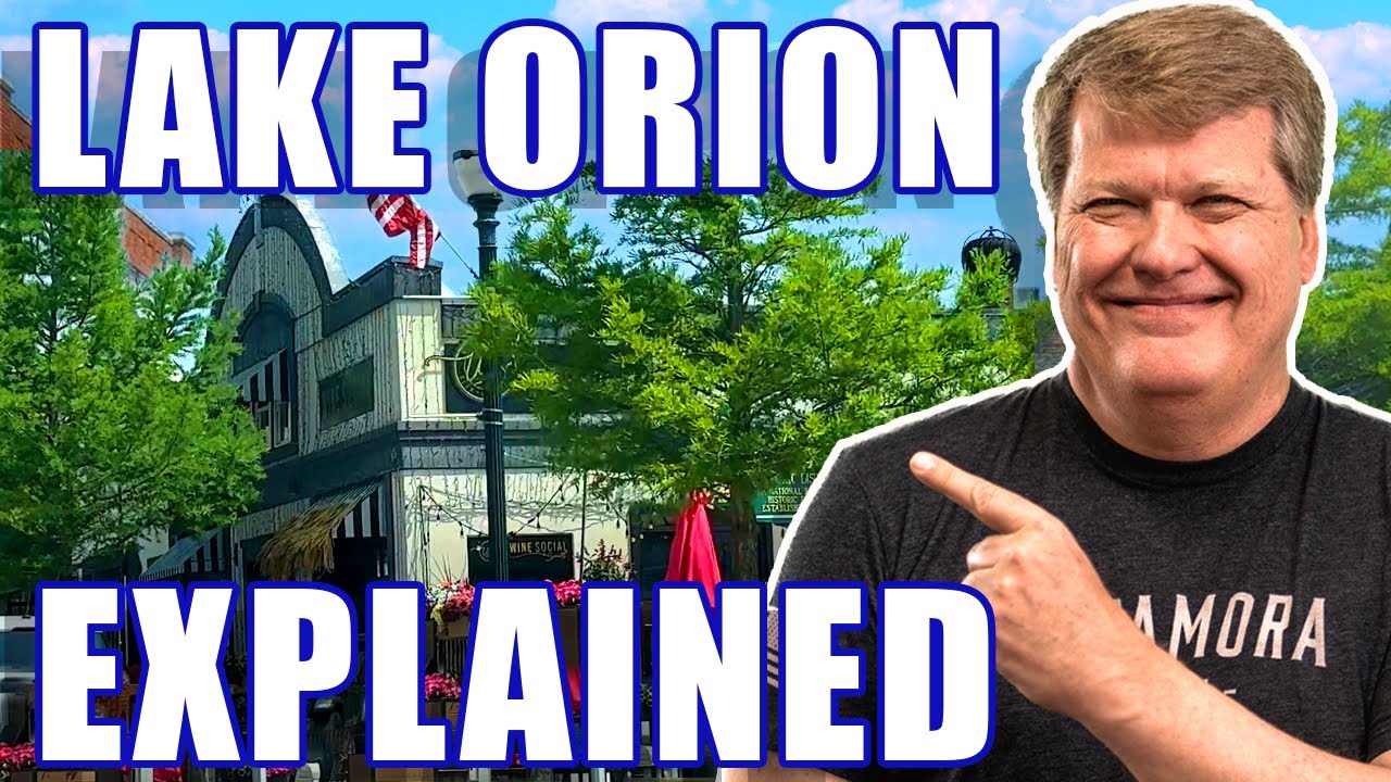 EXPLORING LAKE ORION: Community Tour At Lake Orion | Living In Southeast Michigan