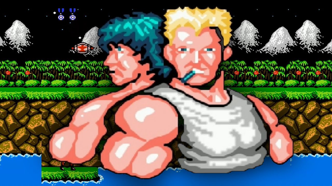 Contra NES (HD 1080p 60 fps) (Dendy) - прохождение