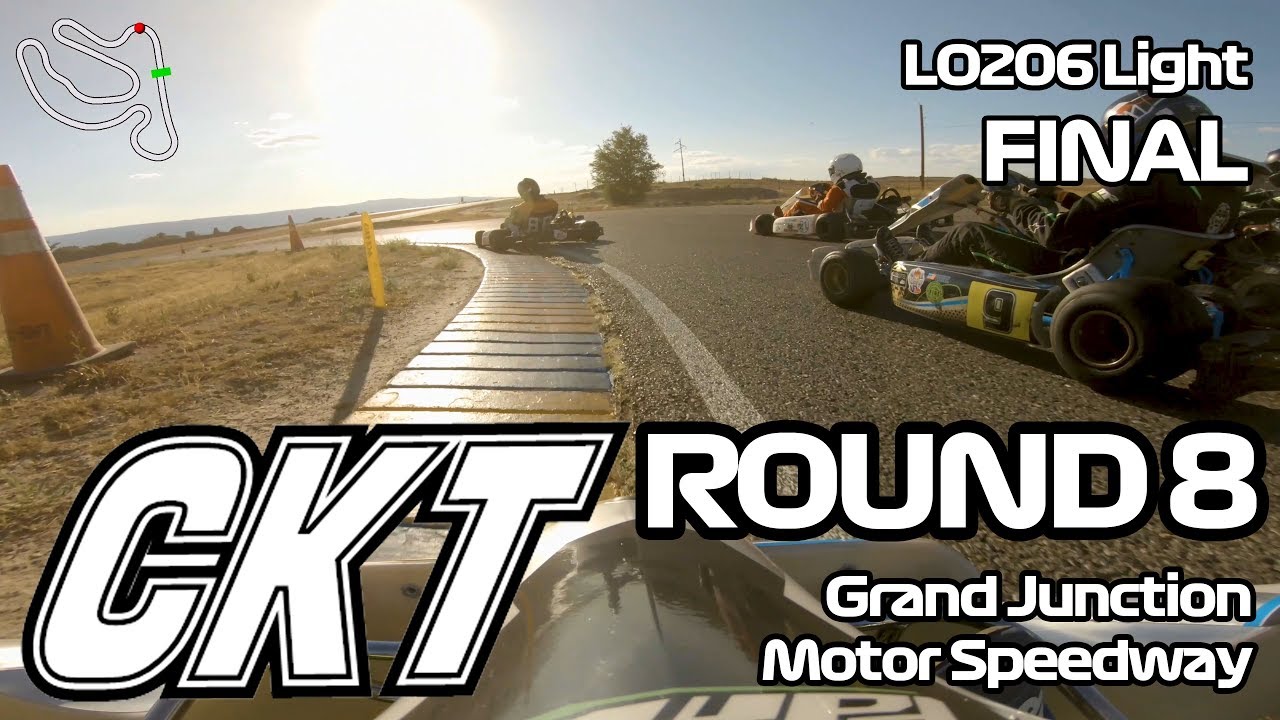 Colorado Karting Tour 2019 - Round 8, Grand Junction Motor Speedway: LO206 Light Final