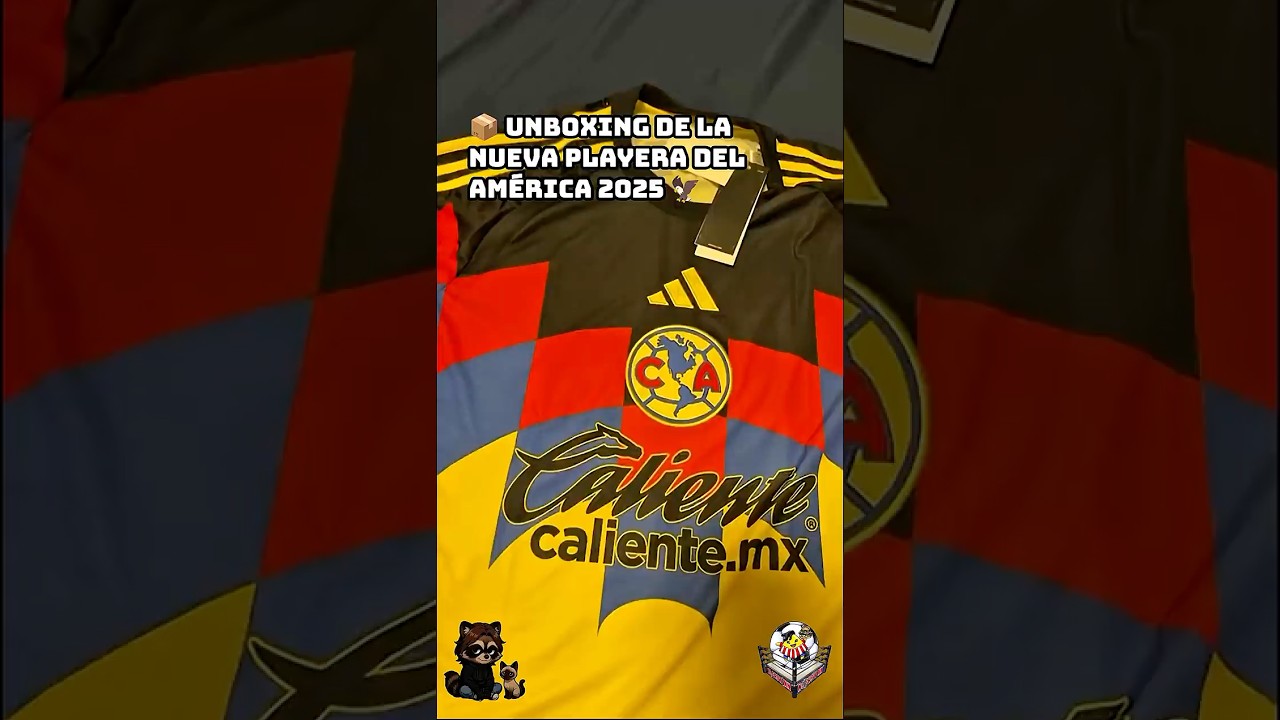 📦 UNBOXING de la NUEVA PLAYERA del AMÉRICA 2025 🦅 ¡Detalles, calidad y PRIMERA IMPRESIÓN!