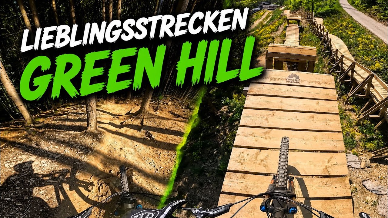 Greenhill Bikepark 2024 Favorite Tracks RAW