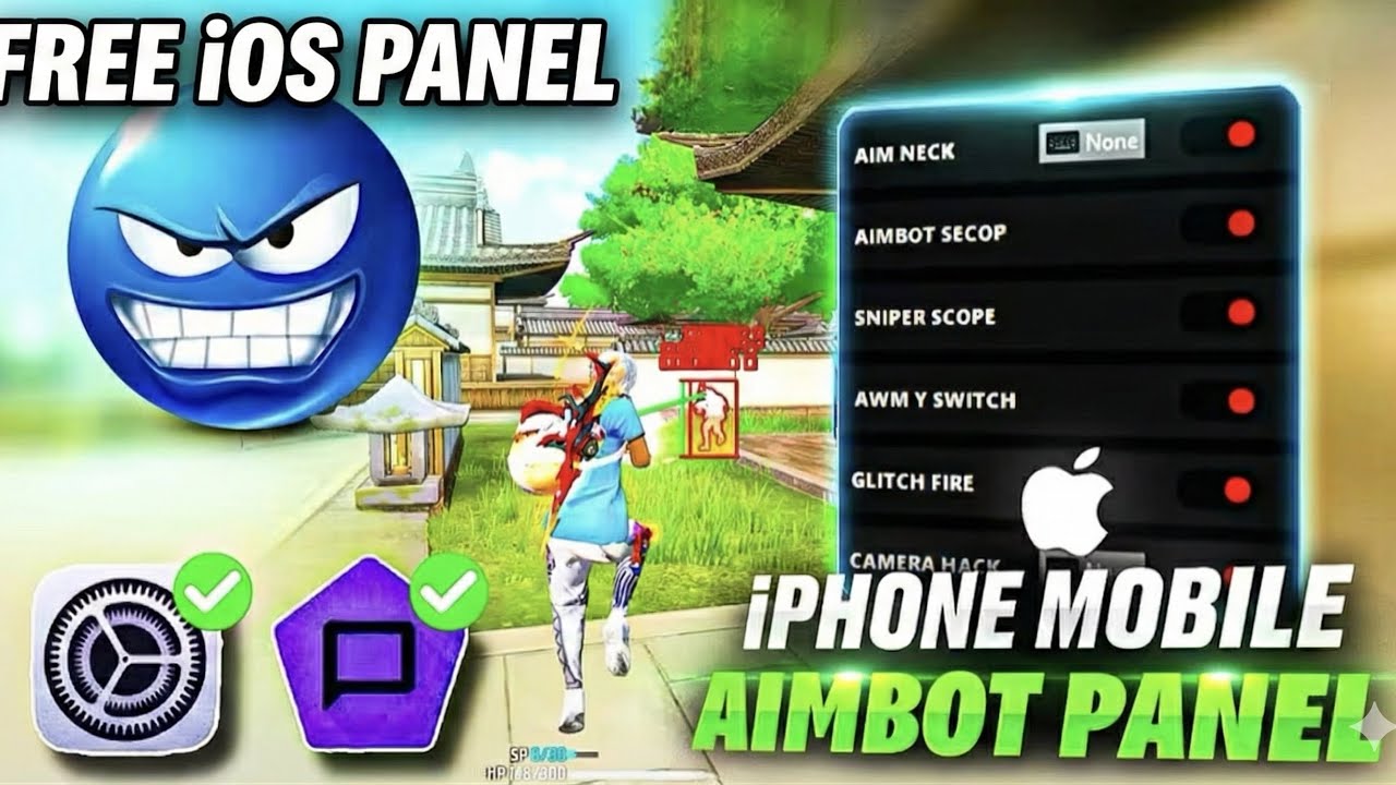 Free iPhone Panel free fire | iphone Panel 🔥 Free Fire iphone Hack | iOS Panel | Fluorite ff ios