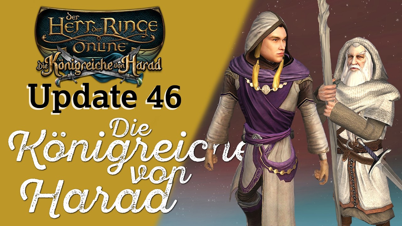 Alle Quests & alle Gebiete LOTRO | U46 Die Königreiche von Harad #60 | Let's Play