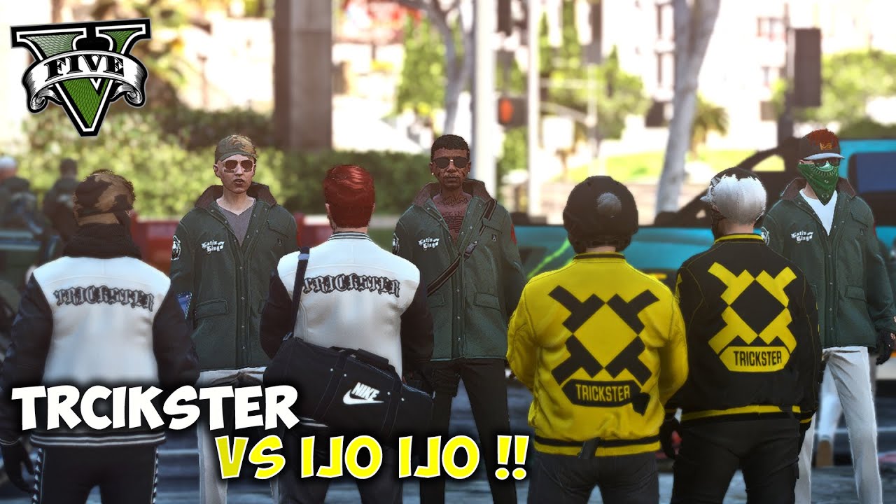 DEMI HARGA DIRI !! TRICKSTER VS IJO !! SNIPER BRIAN TURUN TANGAN !! | GTA V ROLEPLAY INDONESIA