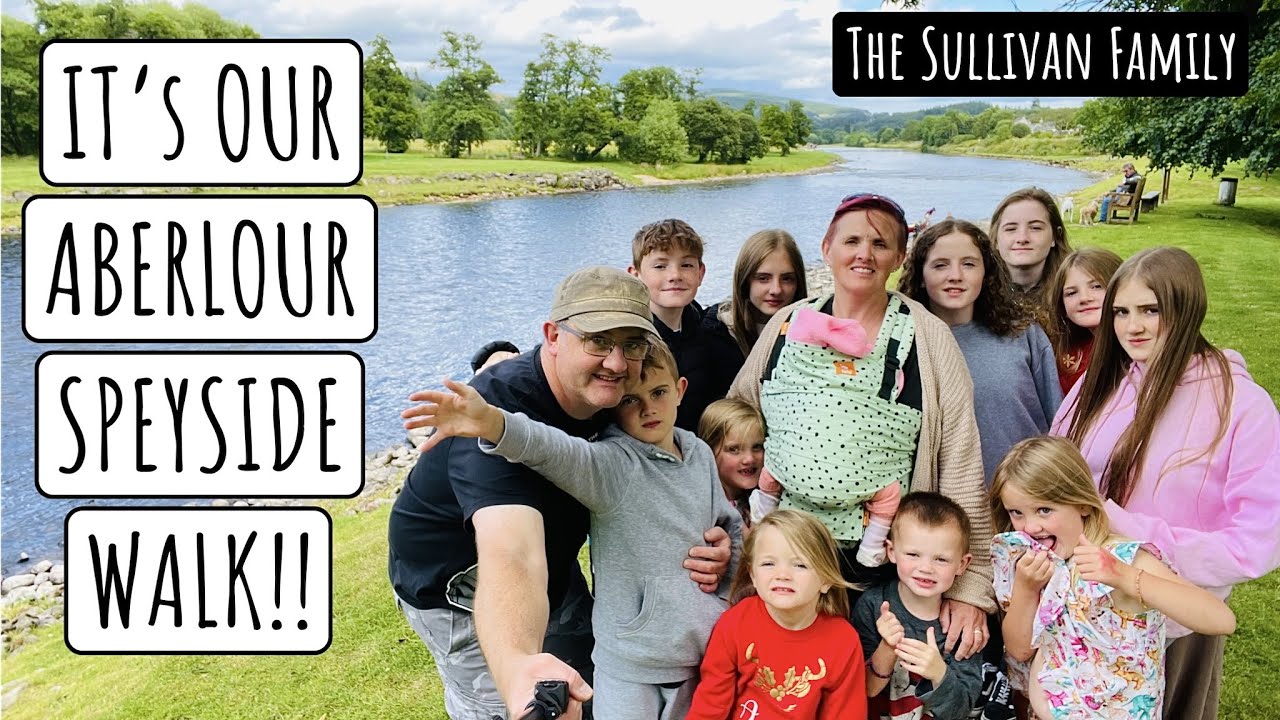 WE WALK THE RIVER SPEY AT ABERLOUR | ALICE LITTLER MEMORIAL PARK | The Sullivan Family