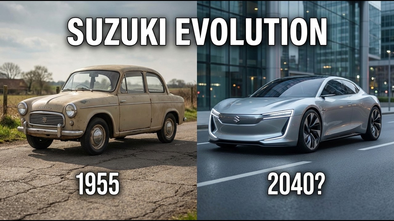 Suzuki Car Evolution (1955–2040) | From First Suzuki to the Future