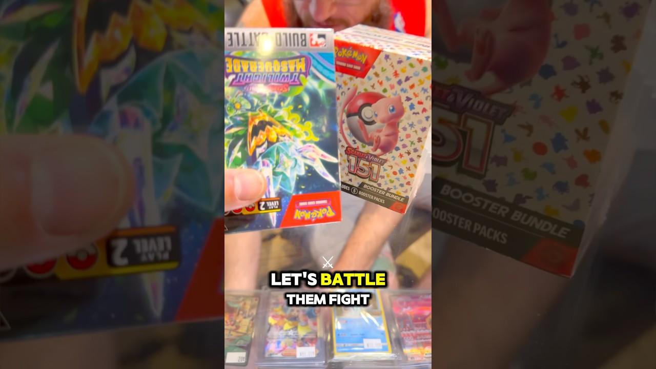 151 vs Twilight Masquerade🔥 #pokemon #pokemoncards #pokemontcg