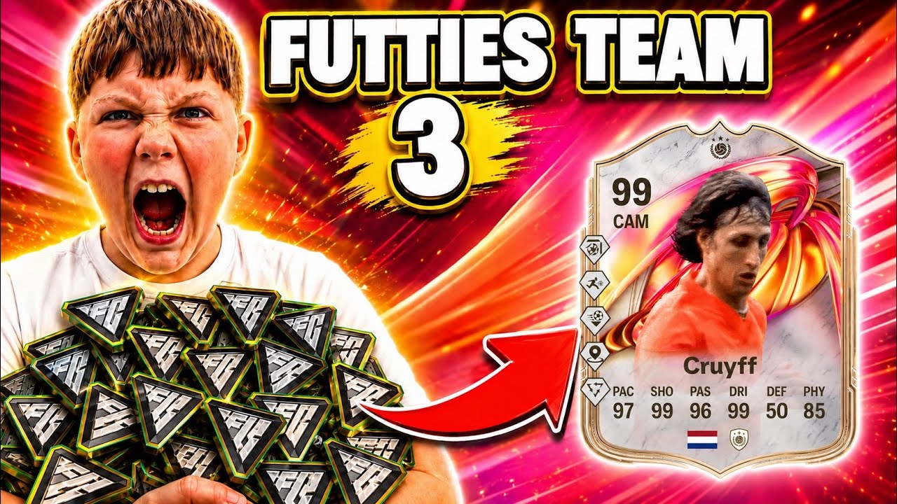 20000 FC Points For Futties Team 3 To Pack A 99