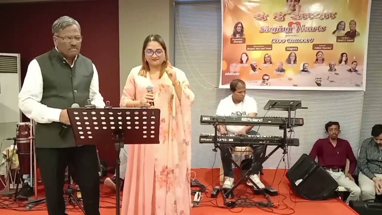 Pehle pehle pyar ki mulaqatein  song performance with Srihari ji at Kalpataru Sparkle Banquet Hall 