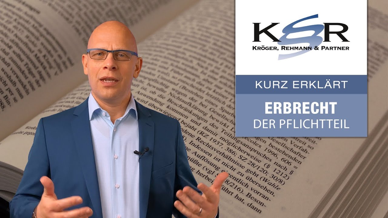 Was ist der Pflichtteil?