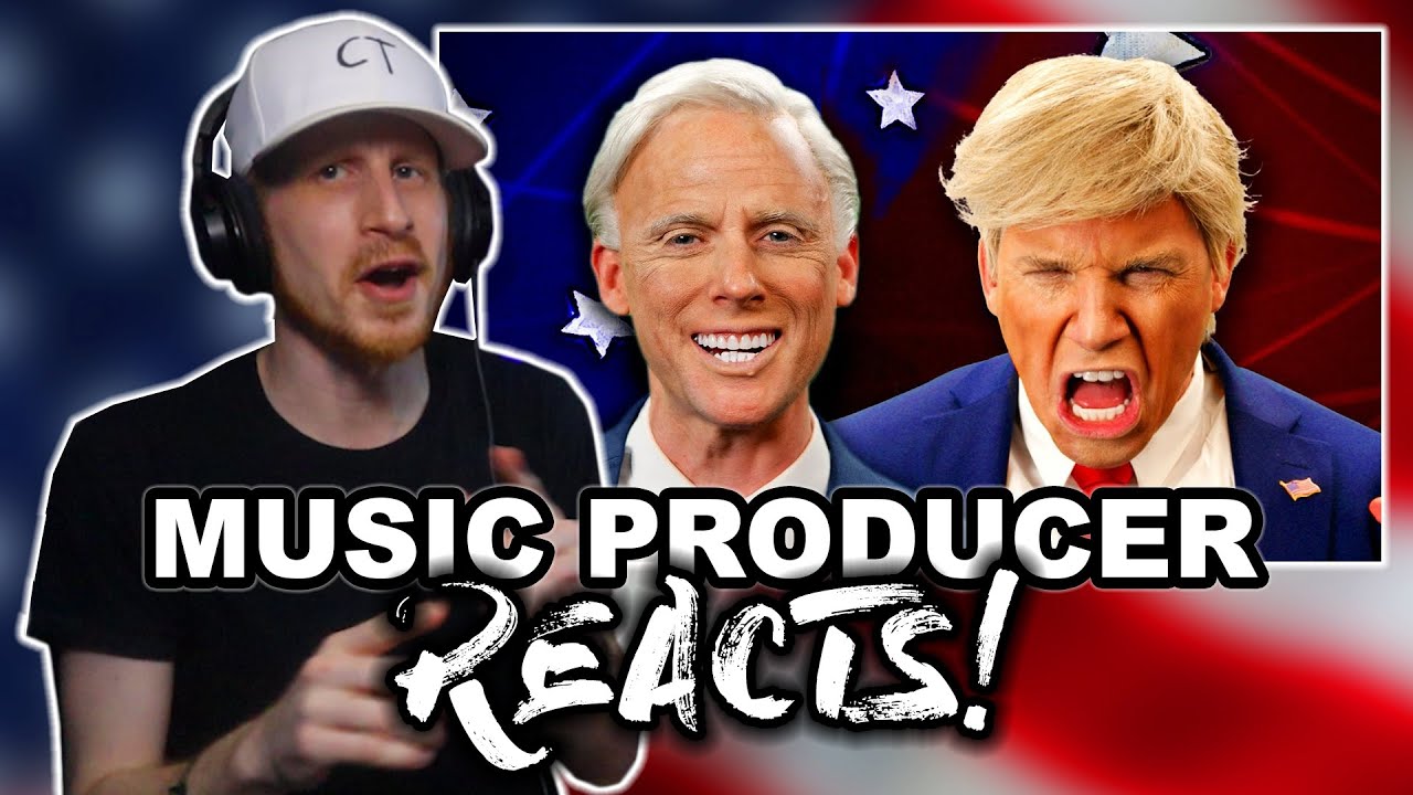 Music Producer Reacts to Donald Trump vs Joe Biden (Epic Rap Battles Of History)