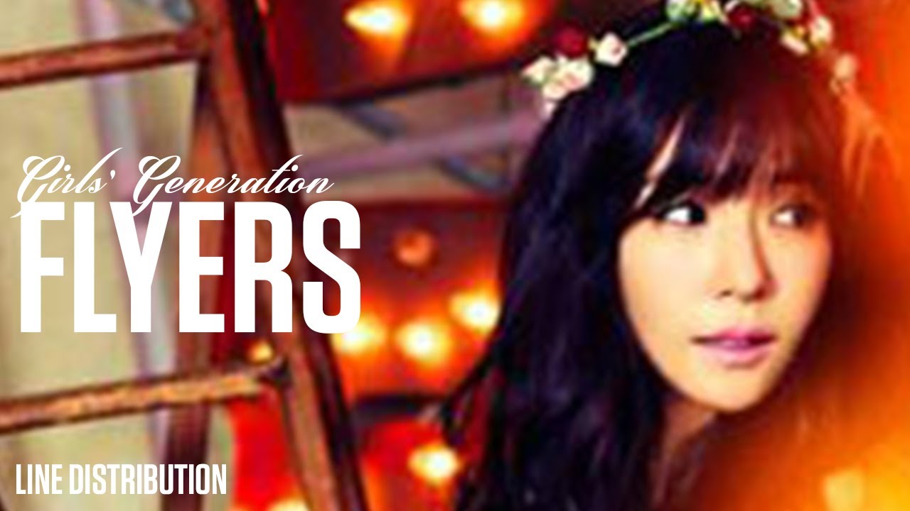 Girls' Generation - Flyers (Line Distribution)