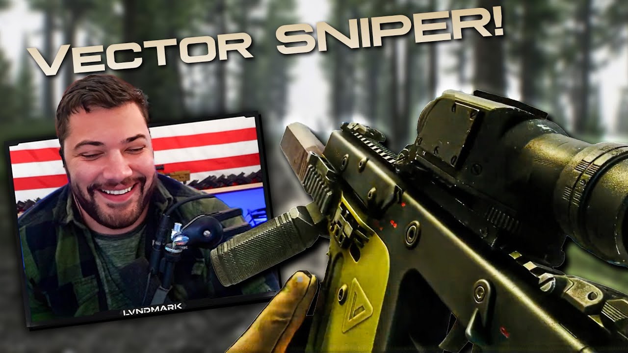 Виндмарк пробует снайперскую стрельбу с помощью VECTOR в лесу — Escape From Tarkov