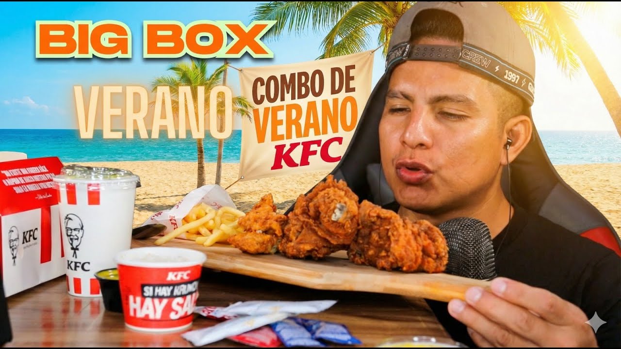 ASMR BIG BOX VERANO KFC