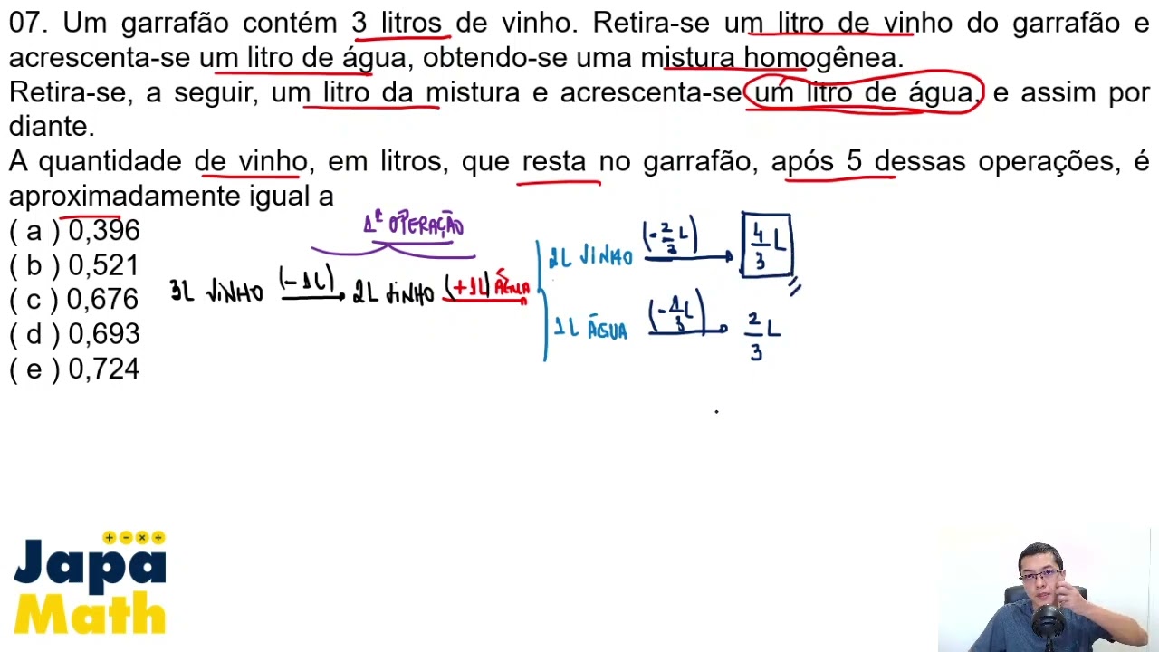 Prova EFOMM Resolvida(2015 - 2016) - Matemática - Questão 07