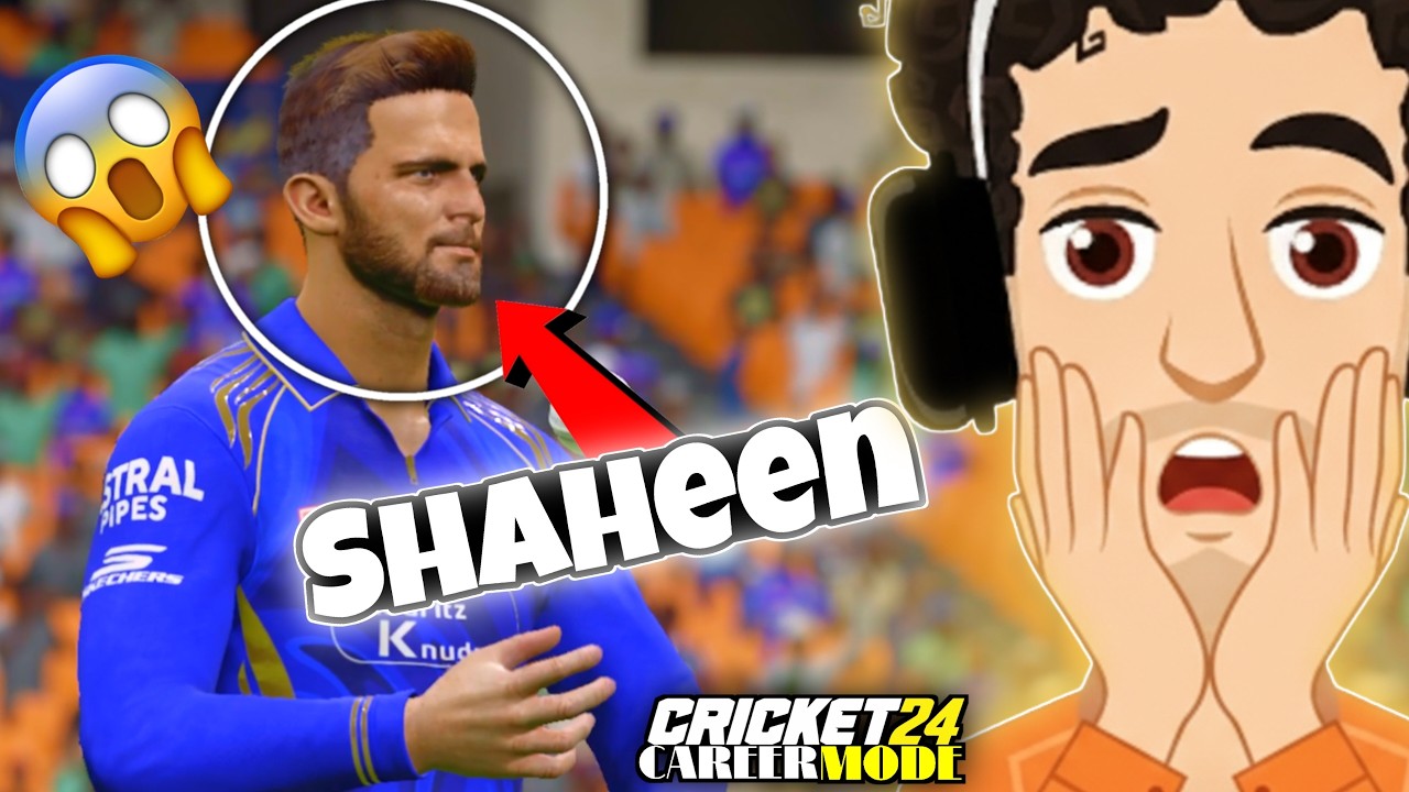 Shaheen Afridi Joins MI in Cricket 24 Career Mode?