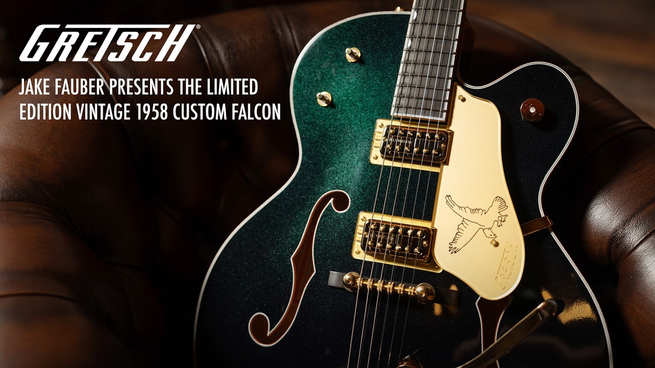 Jake Fauber Presents The Limited Edition Vintage 1958 Custom Falcon | Gretsch Guitars