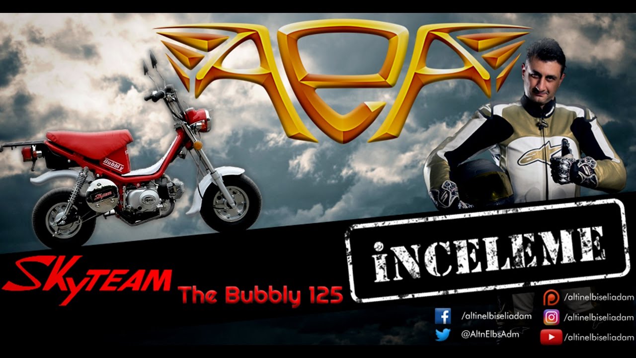 Skyteam Bubbly 125 İncelemesi