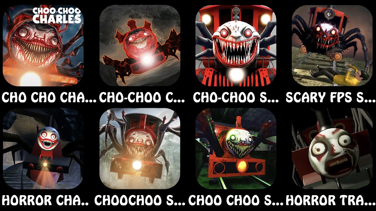 CHOO-CHOO CHARLES,Choo-Choo Charlie,choo choo charles,choochoochales,Horror Train,Choo-Choo Charlies