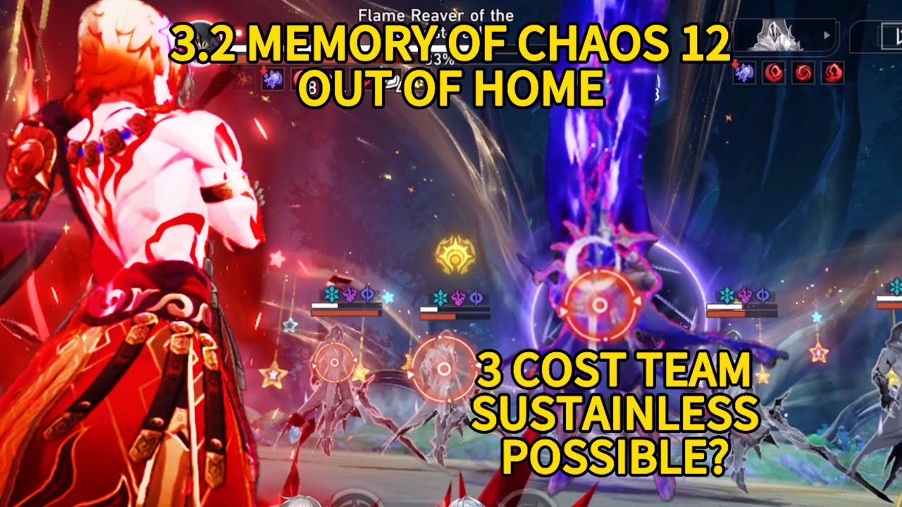 3.2 Can Mydei E0S0 Sustainless Beat Him?| Mydei vs MOC 12 Flame Reaver | Honkai: Star Rail