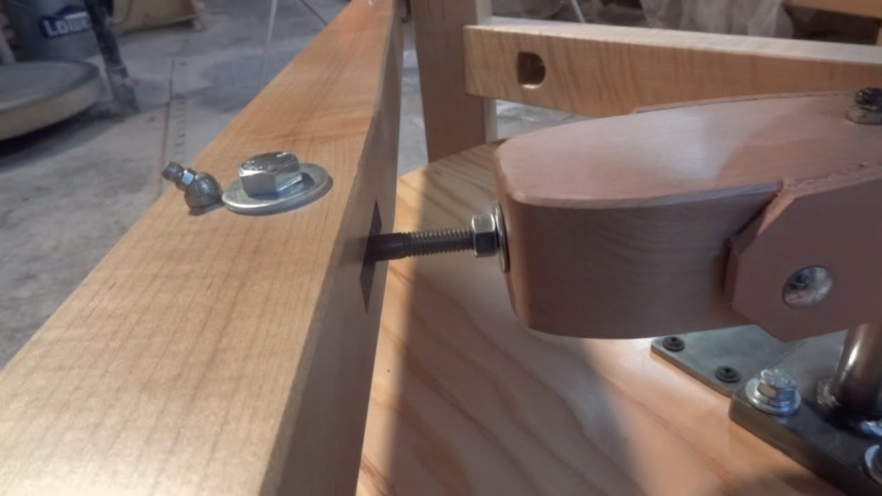 Настройка нового педального колеса Leach Treadle Wheel — 21 декабря 2019 г. с Саймоном Личем