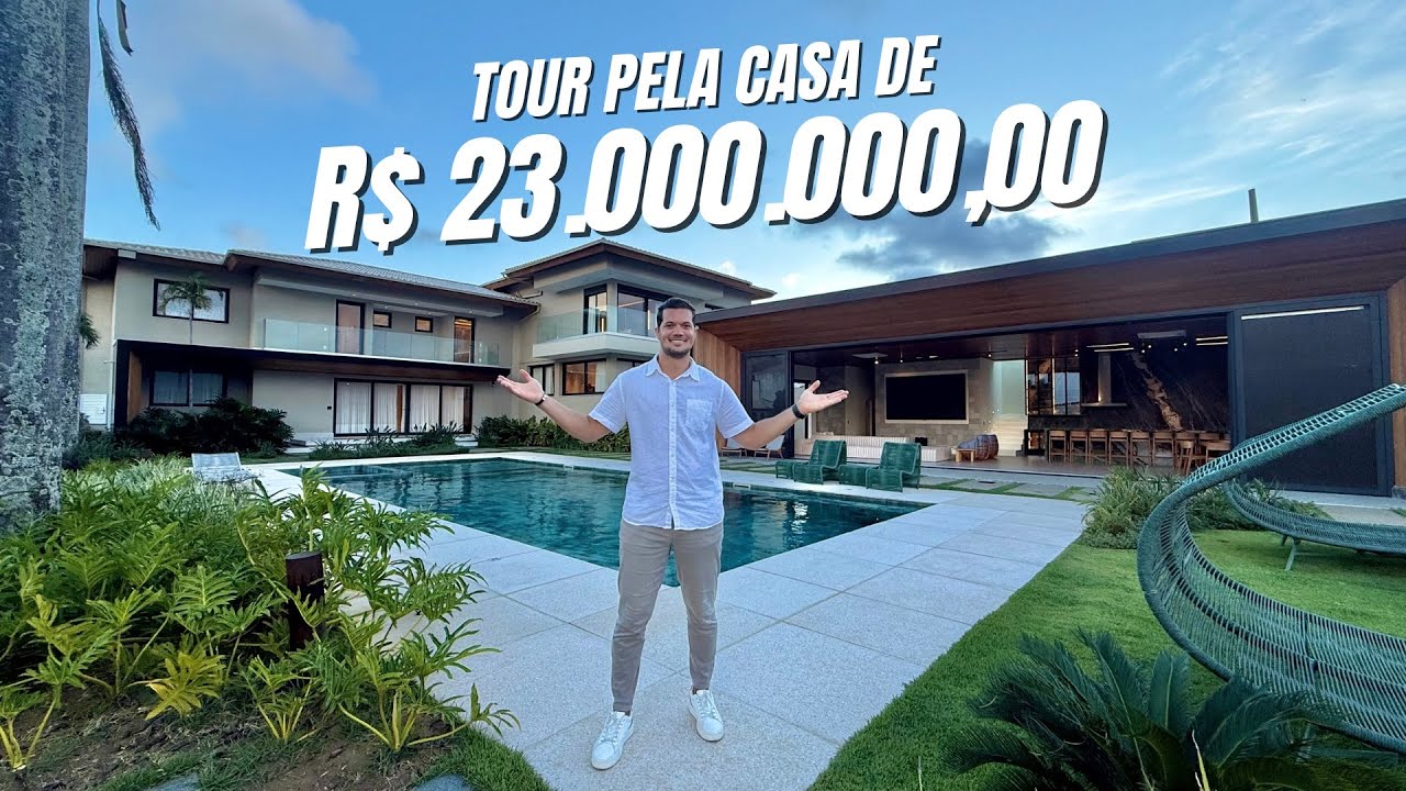 TOUR: CASA DE R$ 23.000.000,00