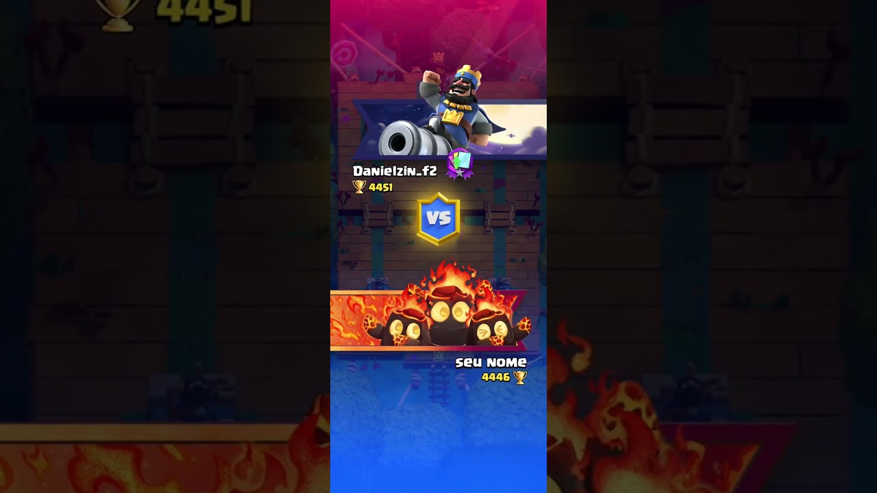 Jogando Clash Royale e brawl stars 