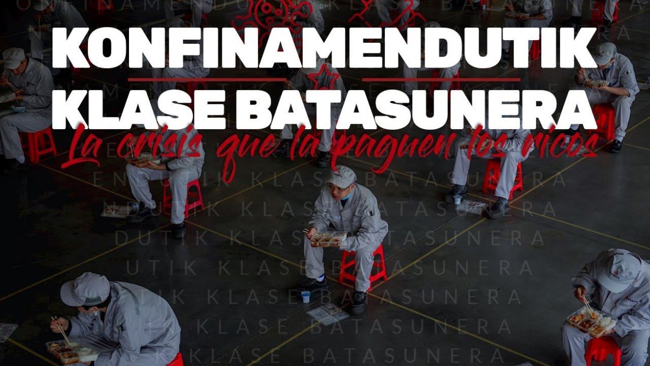 Krisi berriaren aurrean zer? // CCOO, LAB eta CNT