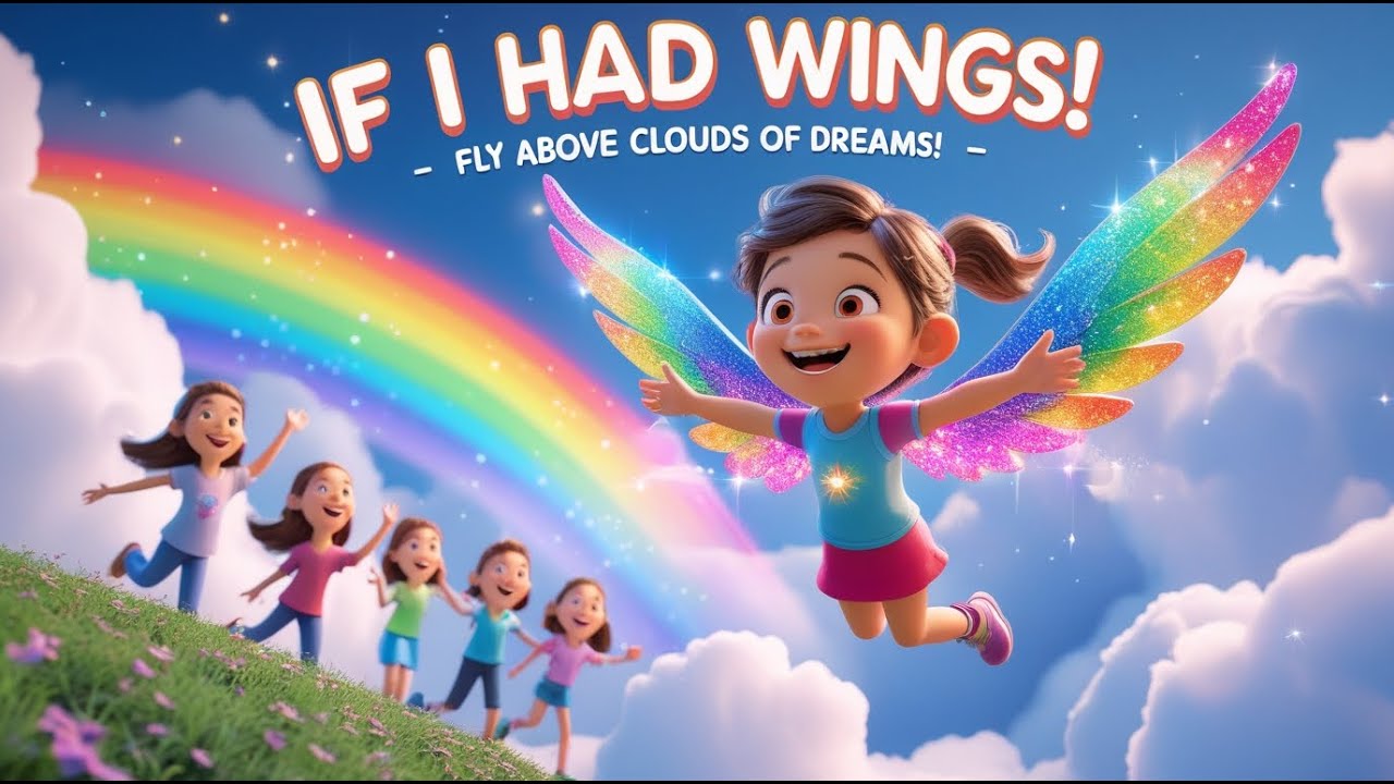 &ldquo;If I Had Wings!&rdquo; 🌟 A Beautiful Kids Song About Hope & Dreams#nurseryrhymes
