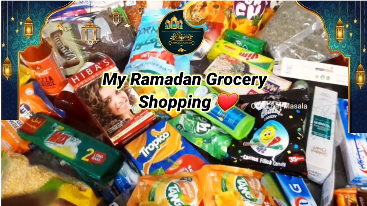 Ramzan Grocery Shopping Vlog