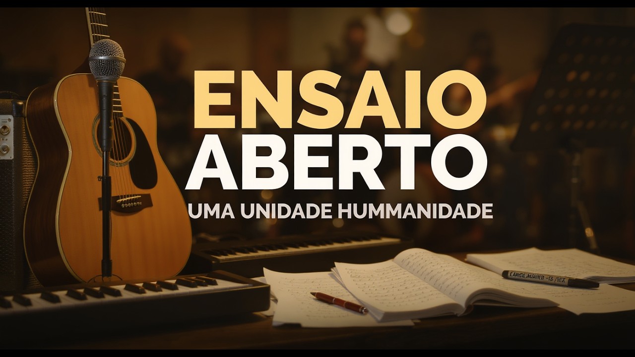 Uma Unidade Humanidade | Ensaio (ao vivo) — aquecimento para o lançamento