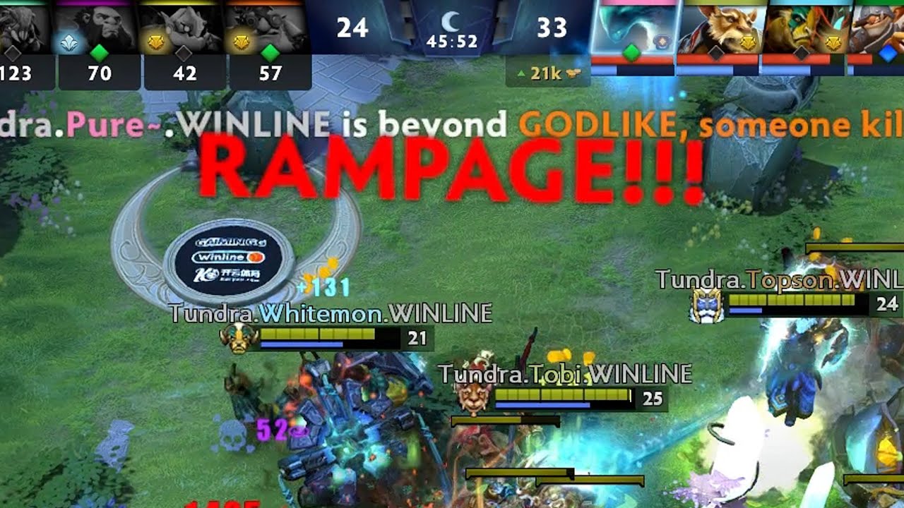 PURE Rampaging Against the Gladiators with his Morphling | DOTA 2