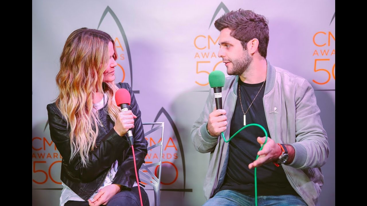 Thomas Rhett Talks about Christmas, Grocery Shopping and Grilling