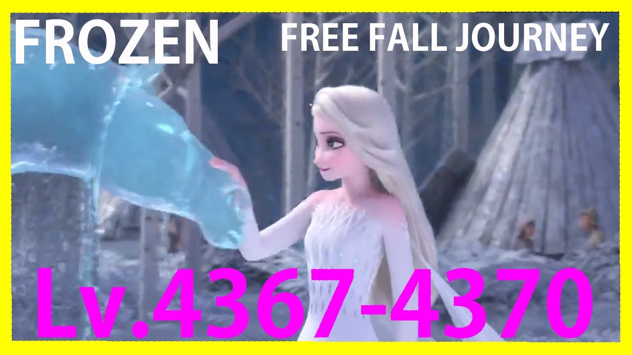 FROZEN FREE FALL JOURNEY 4367-4370