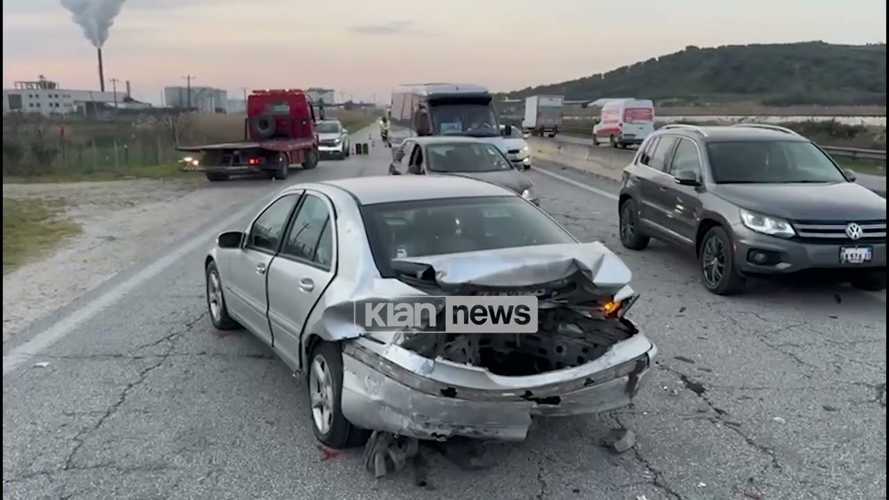Përplasen dy makina në Lushnjë, një i plagosur