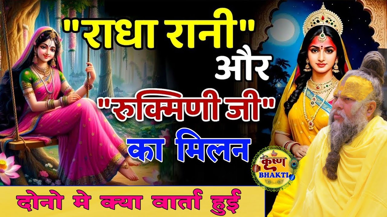 जब रुक्मणी जी ने किया राधा रानी का दर्शन || प्रेमानंद जी महाराज #premanandjimaharaj #krishnabhakti