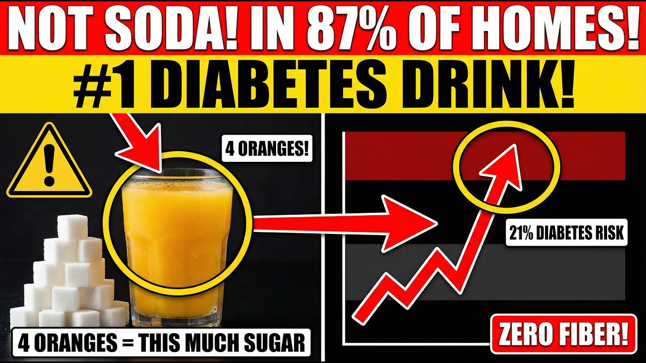 The #1 Drink Causing Diabetes Is in 87% of Refrigerators (It's Not Soda)