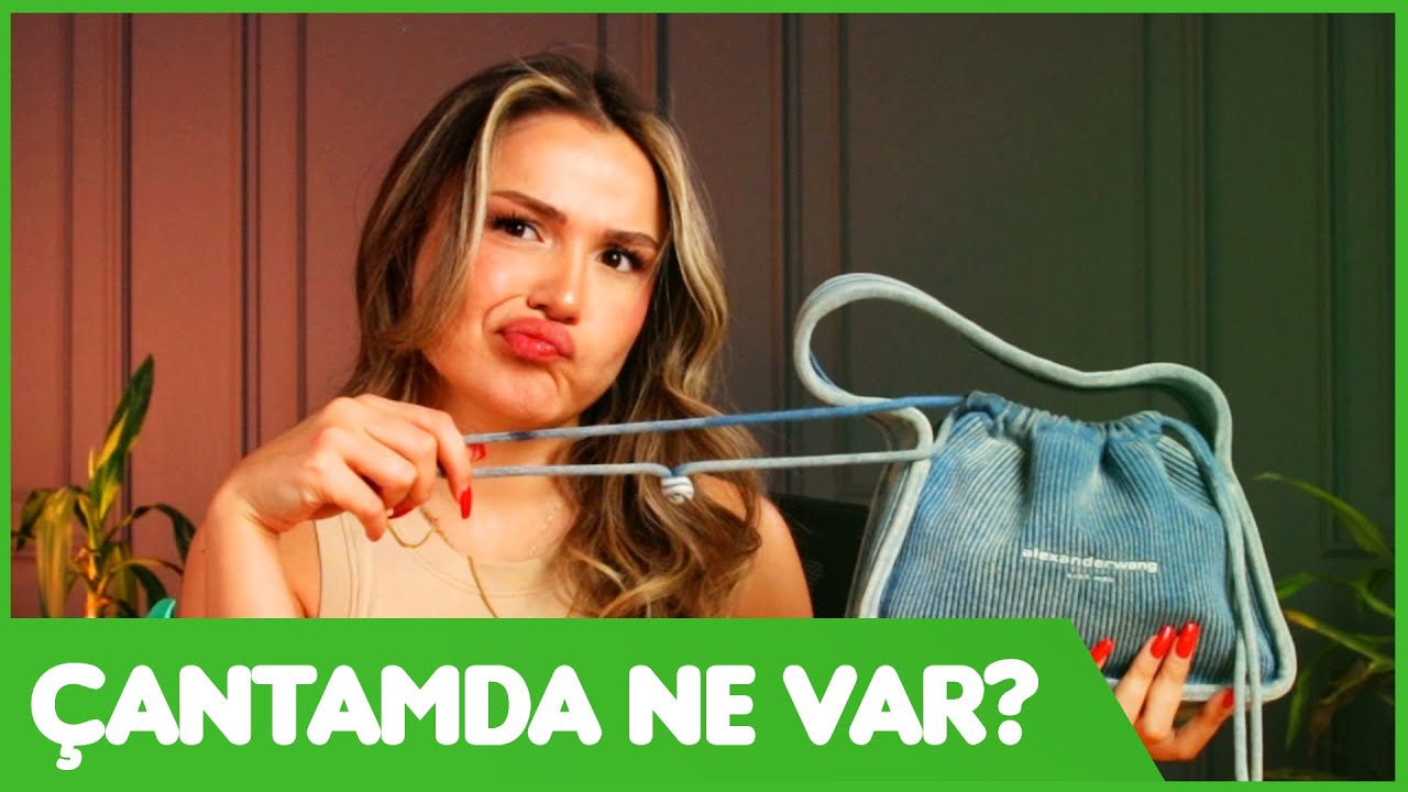 ÇANTAMDA NE VAR? | Günlük Eşyalarımı Gösteriyorum!