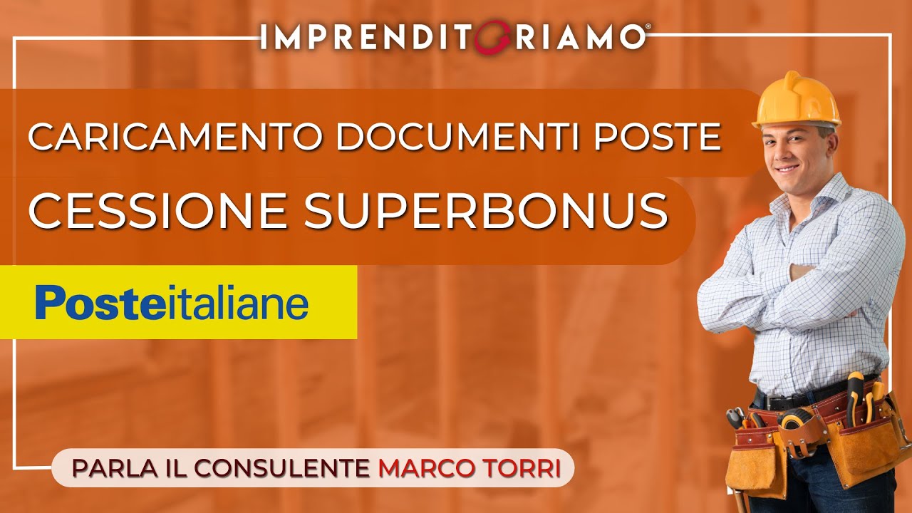 CARICAMENTO DOCS POSTE SUPEBONUS