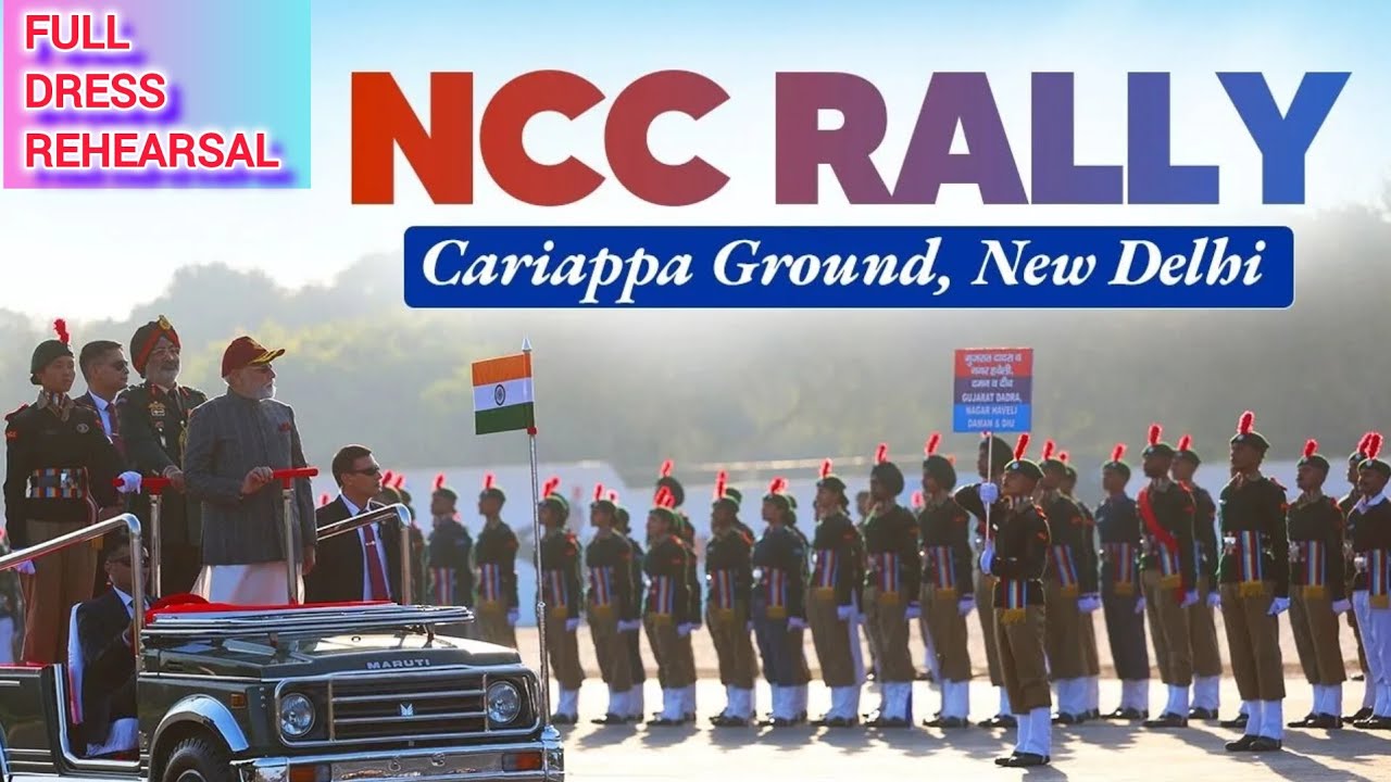 Prime Minister Rally 2026 | NCC PM Rally 2026 | Full Dress Rehearsal 