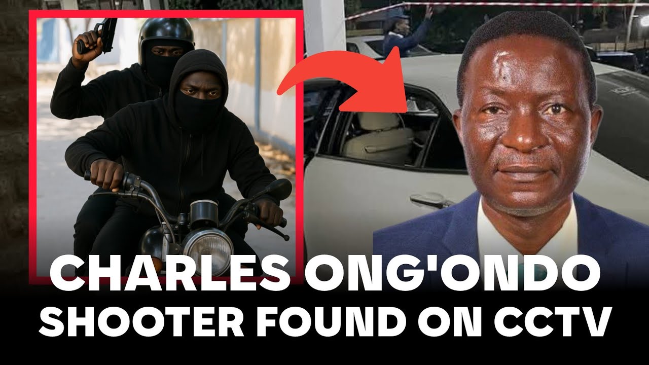 FINALLY SHOOTER FOUND! CHARLES ONG'ONDO WERE MOTORBIKE SHOOTER FOUND ON CCTV CAMERAS