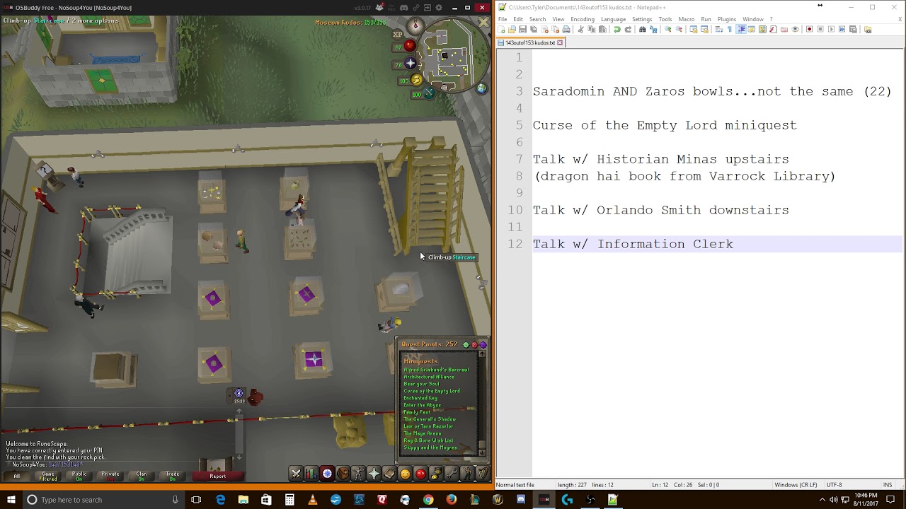 OSRS Ironman Guide to Being Stuck at 143/153 Kudos