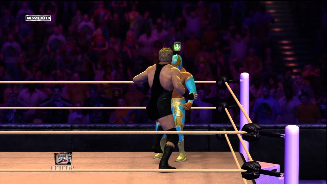 WWE 12 I Sin Cara vs Jack Swagger Submission Match I HD
