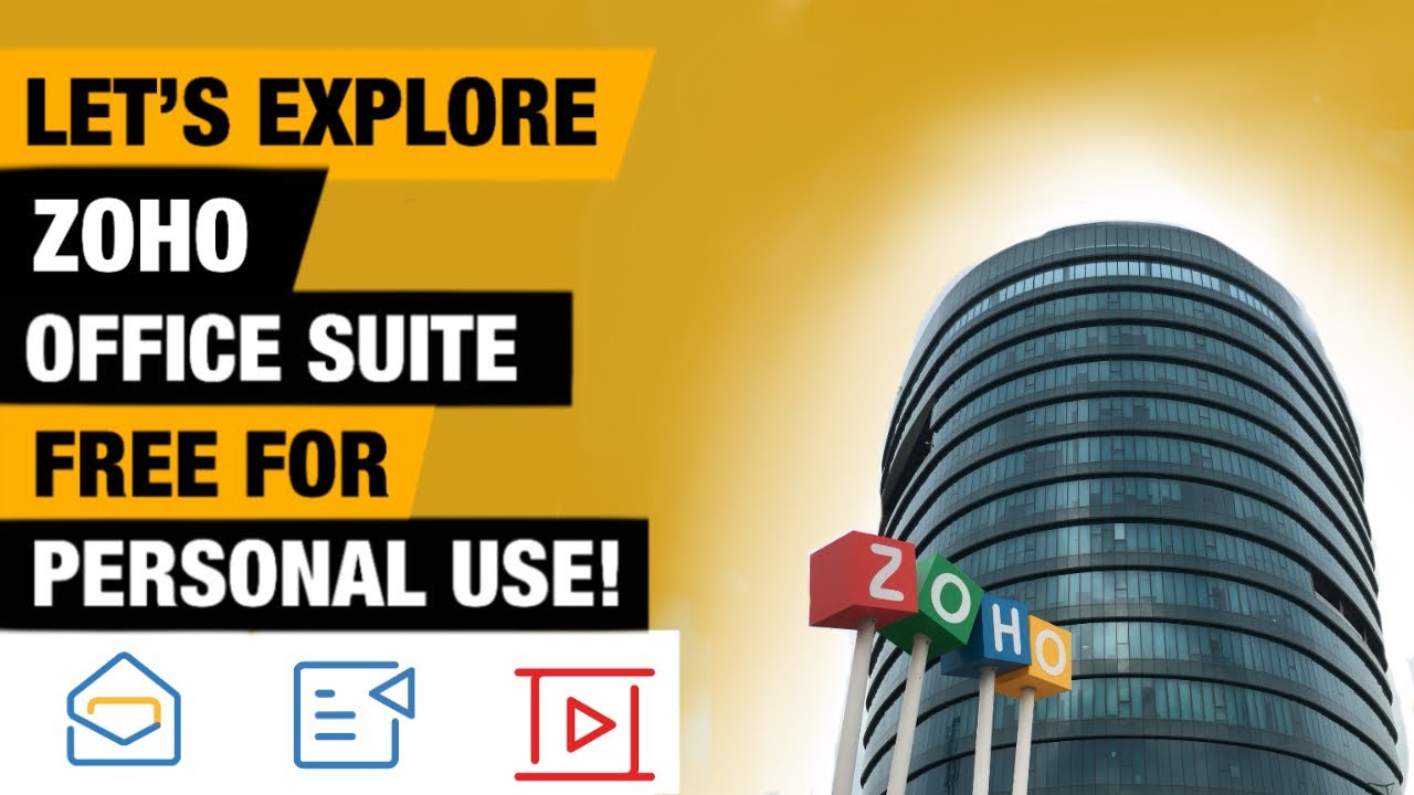 Zoho Office Suite Overview (Show, Writer, Sheet, Mail & More) | Free for personal use!