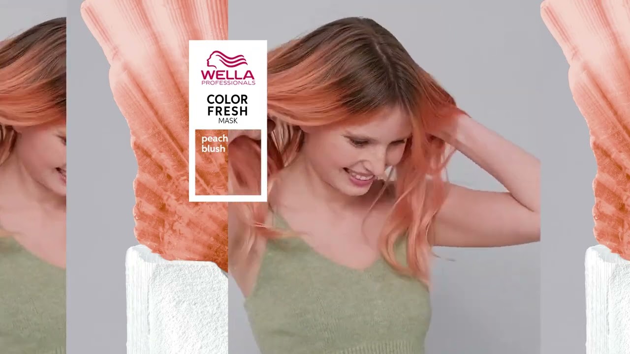 Wella Color Fresh Mask Peach Blush