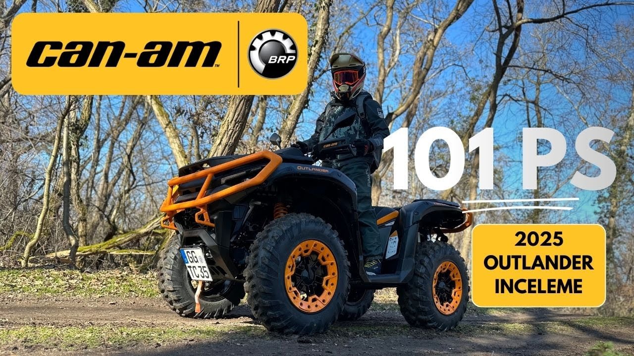 2025 CANAM OUTLANDER XTP 1OOOR INCELEME - 101 PS - DAHA GÜCLÜSÜ YOK!